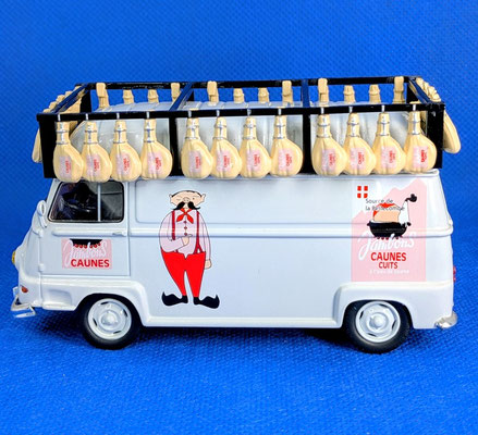 Renault Estafette   Jambons CAUNES     Critérium Dauphiné Libéré 1964