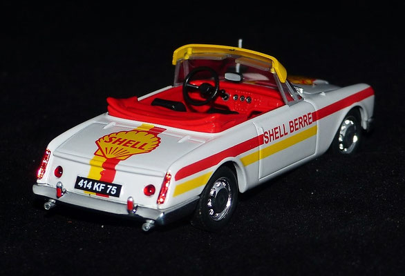 FACEL VEGA FACELIA   SHELL     Caravane Tour de France 1961   