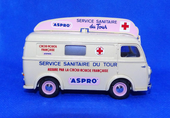    PEUGEOT D3A  ASPRO     Caravane Tour de France 1954