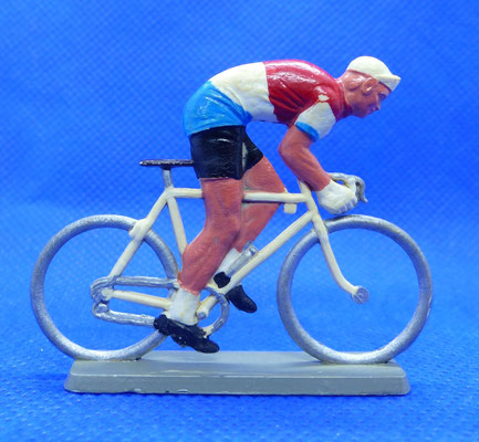 Cycliste STARLUX Maillot Champion Pays-Bas avec casquette