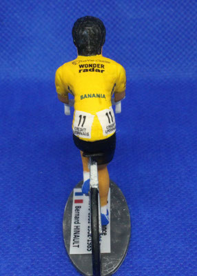 Bernard HINAULT  (La Vie Claire - Wonder - Radar)     Maillot jaune -Vainqueur  Tour de France  1985