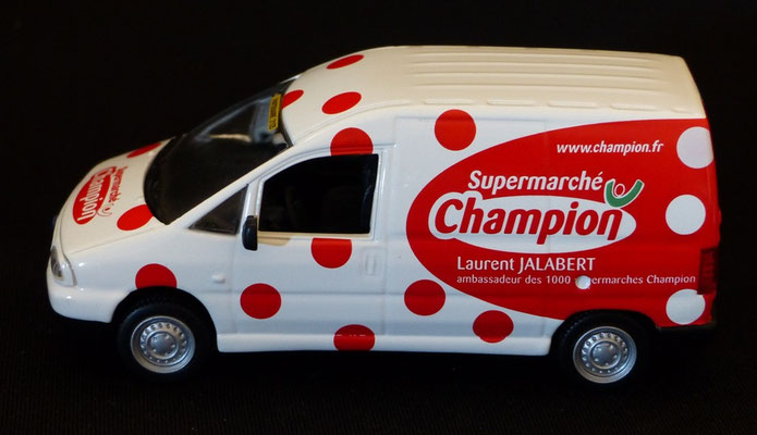 Fiat Scudo Supermarché Champion Laurent Jalabert     Caravane Tour de France 2003