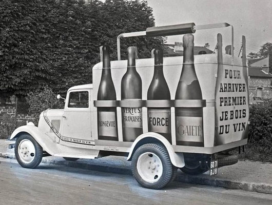 Latil - propagande du vin - Tour de France 1930