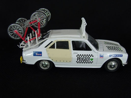 Peugeot 504 Equipe PEUGEOT                                     Tour de France 1975