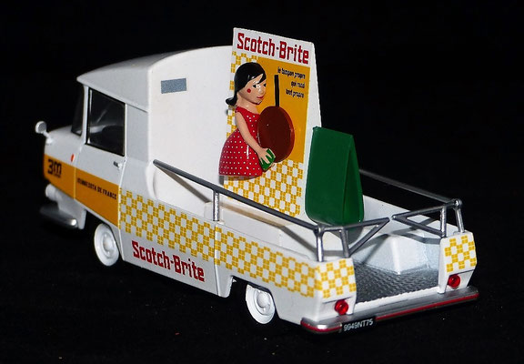 CITROËN HY    SCOTCH - BRITE     Caravane Tour de France 1962