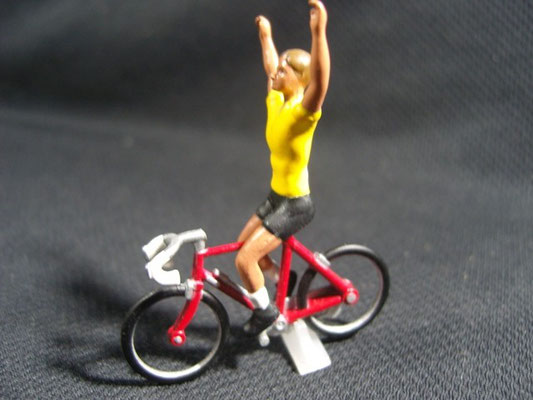 Cycliste Maillot jaune Tour de France
