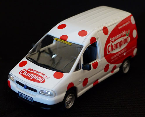 Fiat Scudo Supermarché Champion Laurent Jalabert     Caravane Tour de France 2003