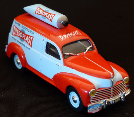 Peugeot 203 break DISSOPLAST   Caravane Tour de France 1954