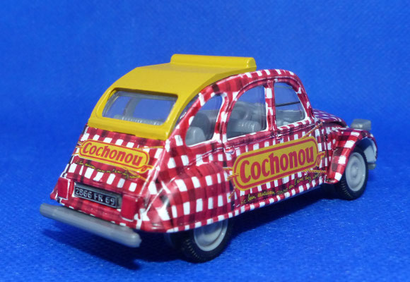 Citroën 2CV6  " COCHONOU "     Caravane Tour de France 1999