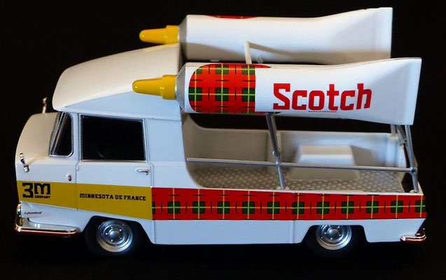 CITROËN  HY SCOTCH   Tube de colle liquide     Caravane Tour de France 1962