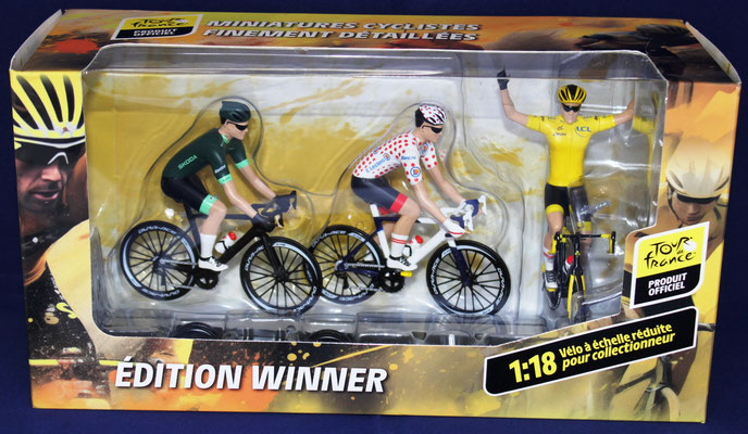 Cyclistes Tour de France Maillots distinctifs - Solido - 1/18e