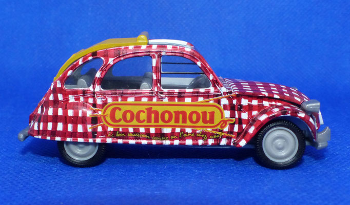Citroën 2CV6  " COCHONOU "     Caravane Tour de France 1999