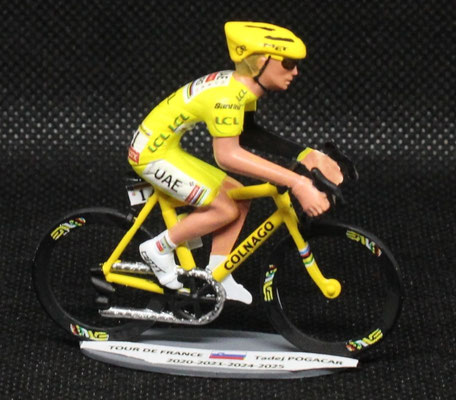 Tadej POGACAR (Team UAE)  Maillot Jaune Tour de France 2025