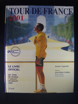 Livre officiel Tour de France 2001