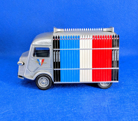 Citroën HY Skis ROSSIGNOL   Critérium Dauphiné Libéré 1955
