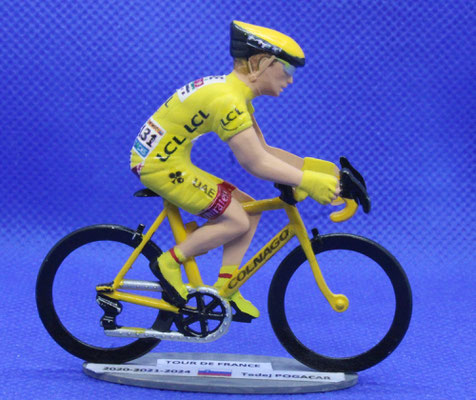 Tadej POGACAR  (UAE Team Emirates)  Maillot jaune - Vainqueur  Tour de France 2020-2021- 2024