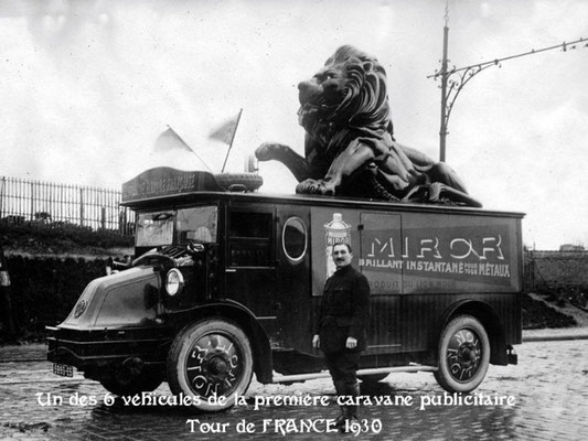 latil - Lion Noir Miror - Tour de France 1930