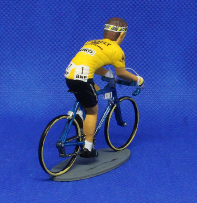 Collection Cofalu – 16 Figurines Cyclistes Du Tour De France 1981, Peintes à La Main
