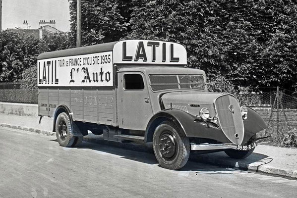 Latil - camion atelier - Tour de France 1935
