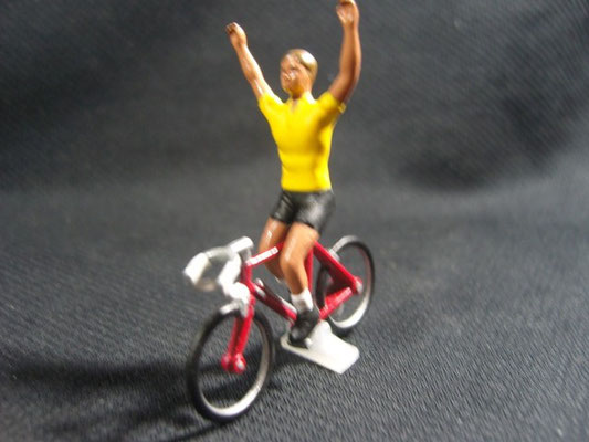 Cycliste Maillot jaune Tour de France