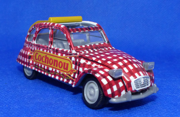 Citroën 2CV6  " COCHONOU "     Caravane Tour de France 1999