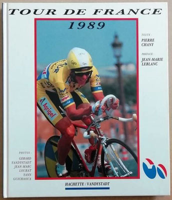 Livre officiel Tour de France 1989