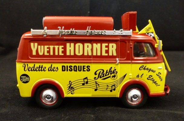 Peugeot D4A Yvette HORNER   Caravane Tour de France 1955