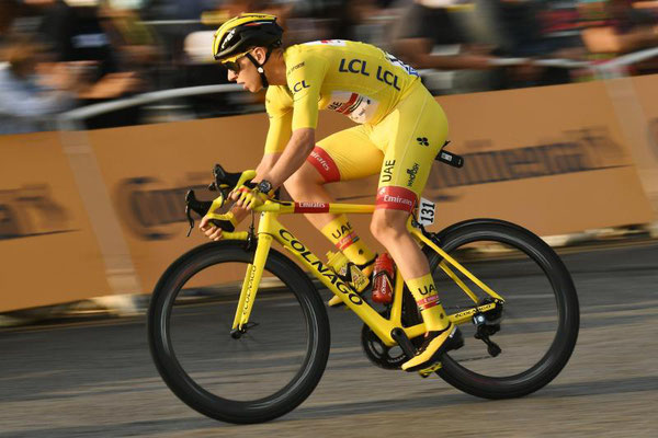 Tadej POGACAR  (UAE Team Emirates)     Maillot jaune - Vainqueur  Tour de France 2020-2021- 2024