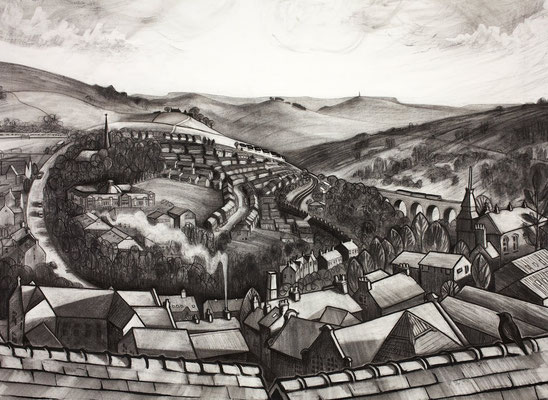 'Leygate View' (charcoal)