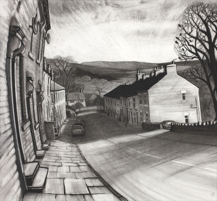'Sunday morning coming down' (charcoal)