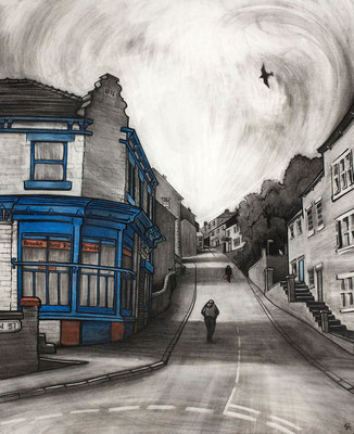 'Ron's' (charcoal and chalk)