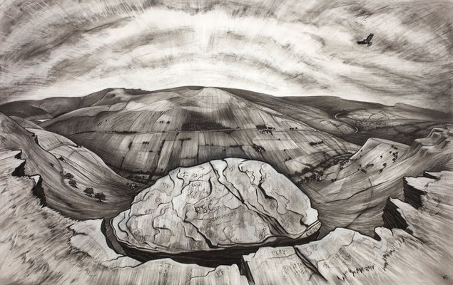 'Big Stone' (charcoal)