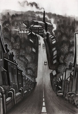'Swizzels Hill' (charcoal)