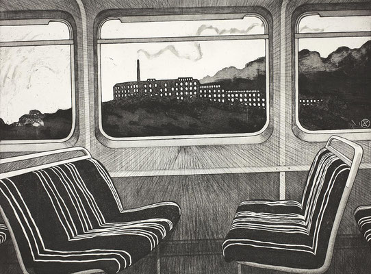 'Coming Home Hope Valley Line (acid etching)