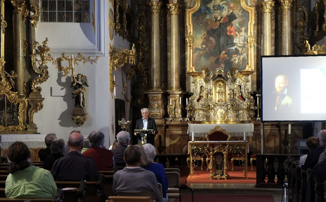 Der Referent des Abends, PD Dr. Andreas Erb.