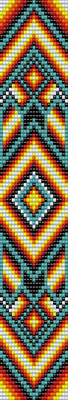 bracelet pattern, delica seed beads, peyote pattern, loom pattern, native american bracelet, Beadwork pattern, jewelry pattern, native american pattern