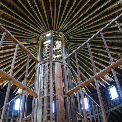 Hancock/ round barn / Foto P. Seeland