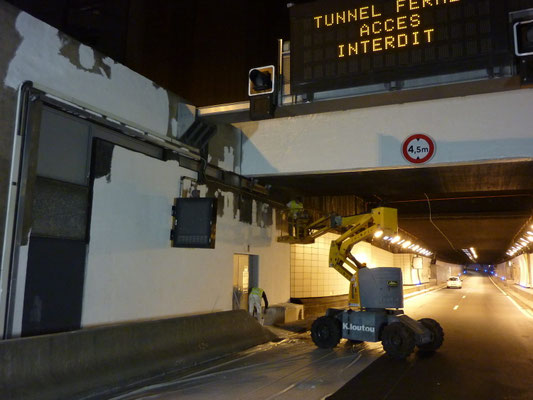étanchéité des tunnels peinta concept