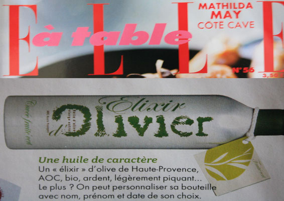 Une huile de caractère