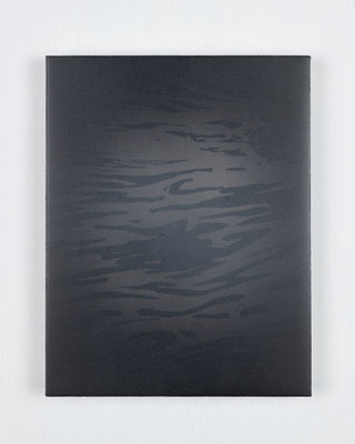Photography #12 / 2025年 / 木パネル、綿布、アクリル絵具、ウレタンクリア / H18 × W14 × D2 cm