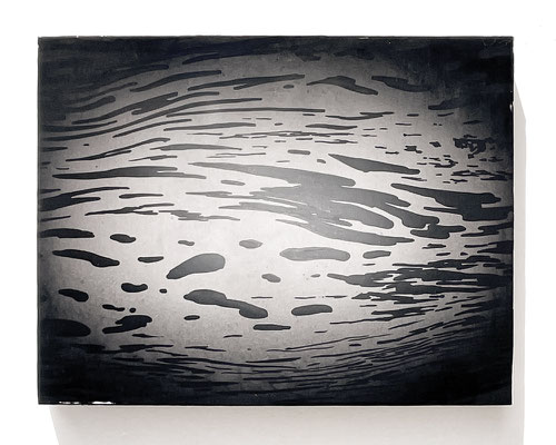 Photography #2 (empty #73)/2023年/綿布、アクリル絵具、ウレタンクリア/H14 × W18× D2 cm/個人蔵
