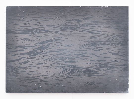 Photography #9 (empty #83) / 2023 year / wood panel, cloth, acrylic pigment, urethane clear / ¥172,000 (without tax)