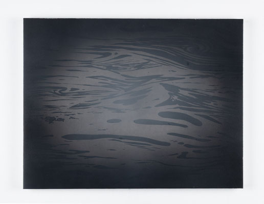 Photography #16 / 2025 year / wood panel, cloth, acrylic pigment, urethane clear / H32 × W41 × D2 cm