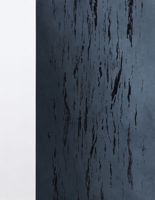 landscape #12 (empty #53)/2020年/綿布、岩絵具、膠/H116.7 × W91 cm/個人蔵