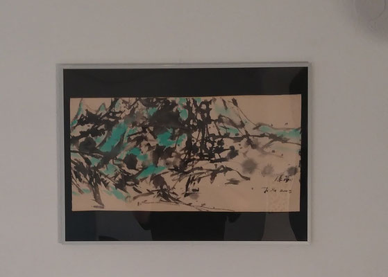 Blue Abstraction by Ji Xu