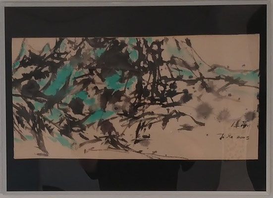 Blue Abstraction by Ji Xu