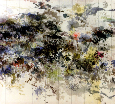 Spring by Ji Xu acrylic on canvas 200x220cm 22,000.00€