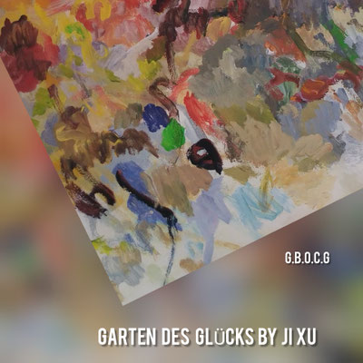 "Garten des Glücks " by Ji Xu (1963-2014)94x130cm acrlic on canvas 8.800,00€