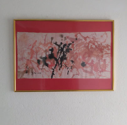 Red Abstraction by Ji Xu 