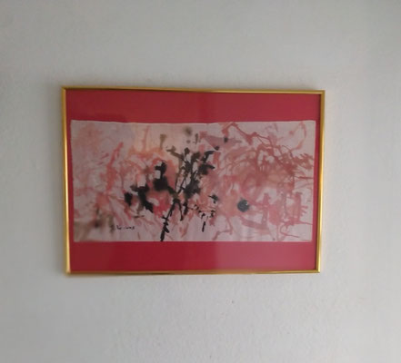 Red Abstraction by Ji Xu 